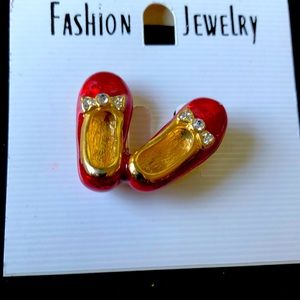 Ruby slippers pin